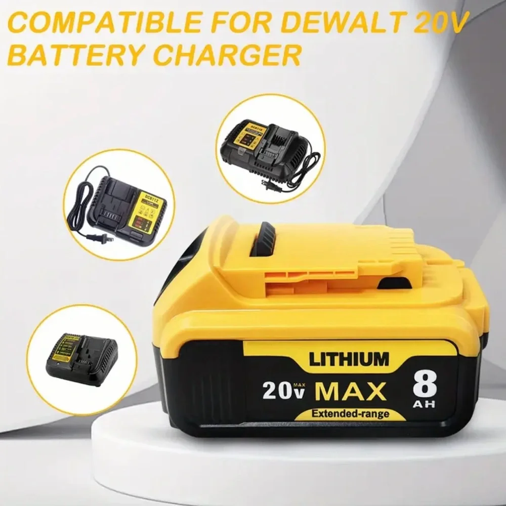 Lithium 20V Max Battery Pack - Yellow and Black